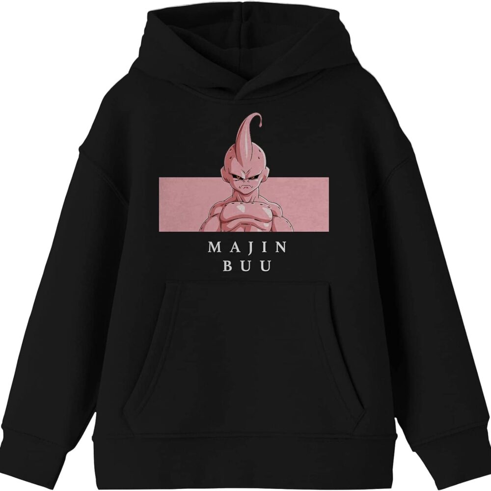 Dragon Ball Z Majin Buu Youth Hoodie in Black