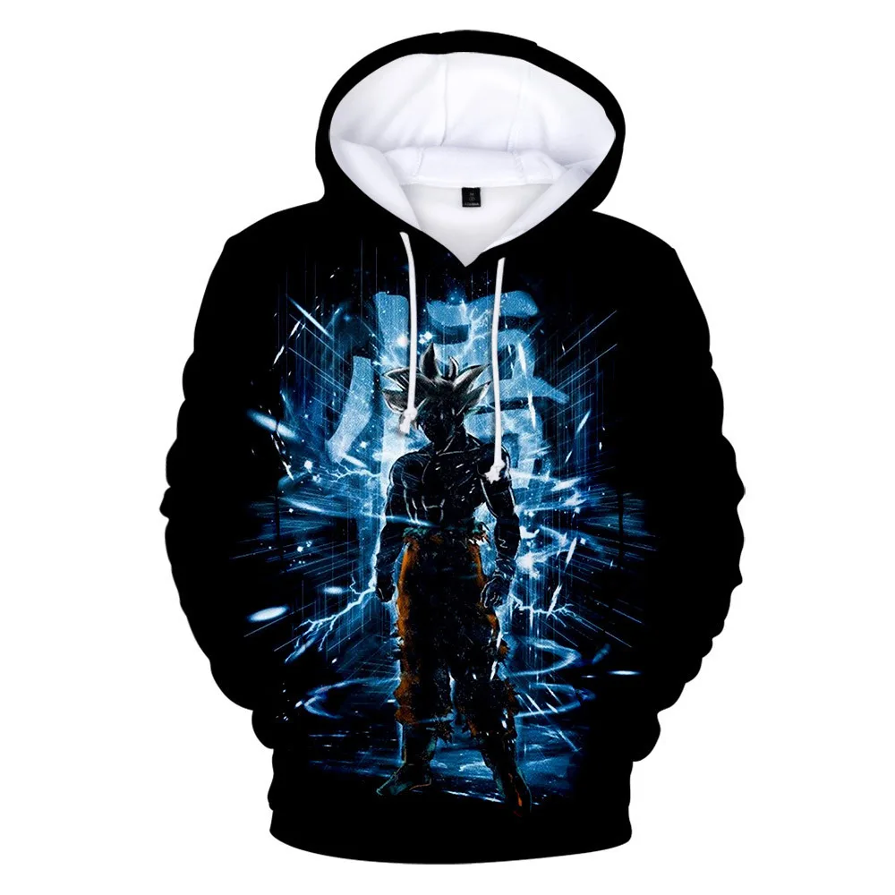 Son Goku Ultra Instinct Black Hoodie Unisex