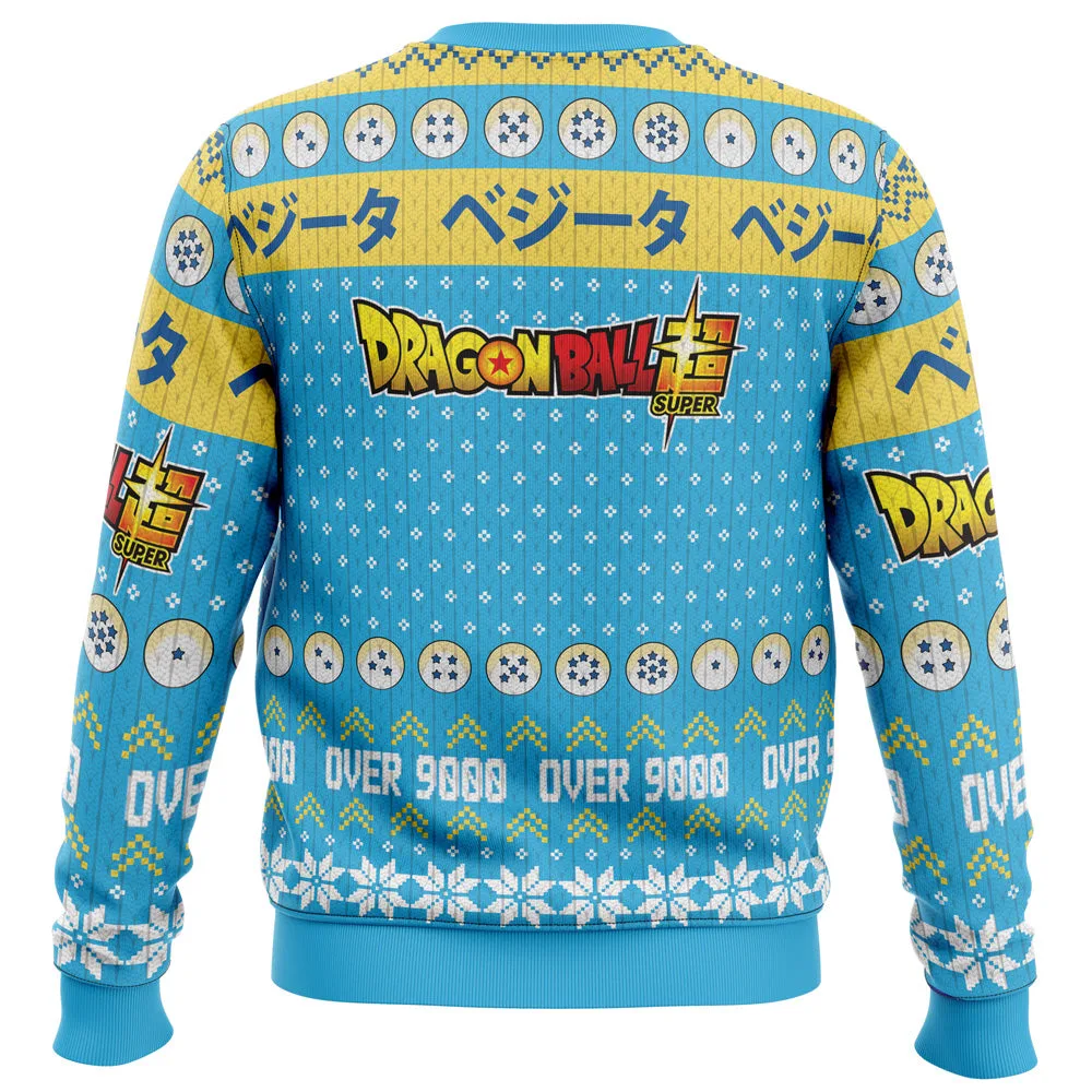 Vegeta Dragon Ball Ugly Christmas Sweater Back