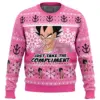 Compliment Vegeta Badman Dragon Ball Z Ugly Christmas Sweater