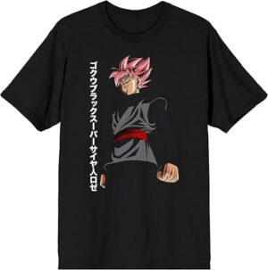 Dragon Ball Z Super Goku Character Men's Black T-Shirt