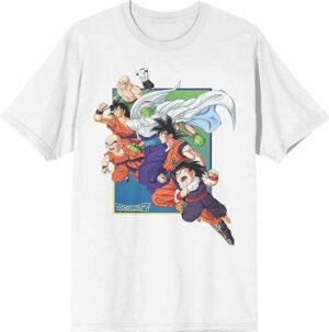 Dragon Ball Z Group Gradient Men's T-Shirt