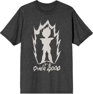 Dragon Ball Z It's Over 9000 Vegeta Silhouette Men's T-Shirt