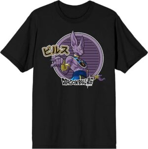 Dragon Ball Super Beerus Character Men's Graphic Tee