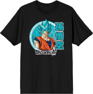 Dragon Ball Super Saiyan Close-Up Men's Graphic T-Shirt