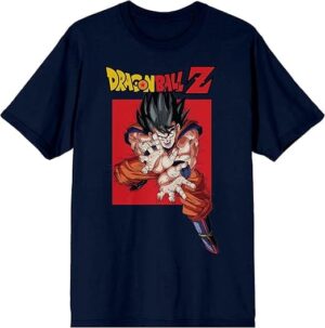 Dragon Ball Z Goku Men's Navy Graphic Tee