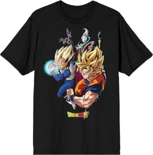 Dragon Ball Super Character Men's Crew Neck T-Shirt