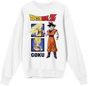 Dragon Ball Z Goku Super Saiyan Character Panels Sweatshirt