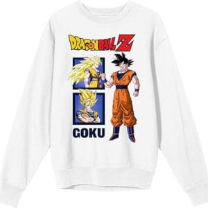 Dragon Ball Z Goku Super Saiyan Character Panels Sweatshirt