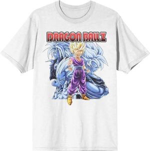 Dragon Ball Z Gohan Super Saiyan Group Pose Men's T-Shirt