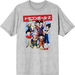 Dragon Ball Z Anime Cartoon Mens Graphic Tee