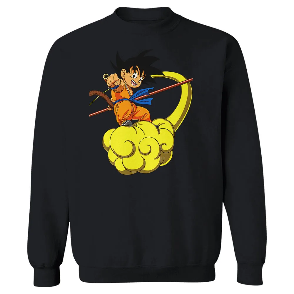 Dragon Ball Son Goku Kid Crew Neck Long Sleeve Sweatshirt