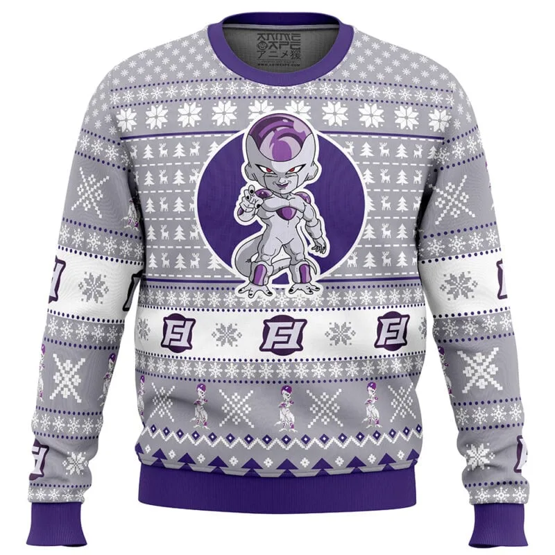 Frieza Dragon Ball Z Ugly Christmas Sweater