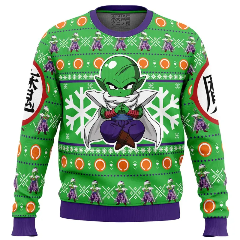Piccolo Dragon Ball Z Ugly Christmas Sweater