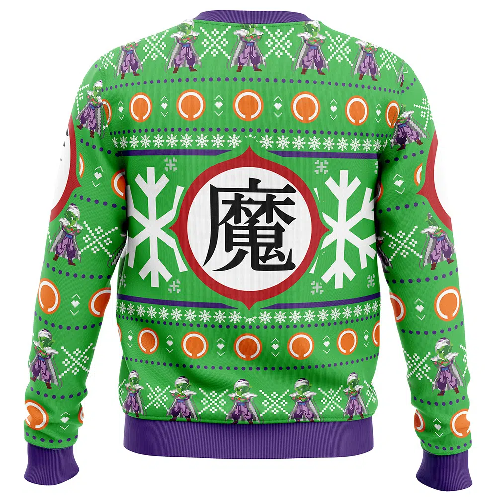 Piccolo-Dragon-Ball-Z_Ugly-Christmas-Sweater-BACK