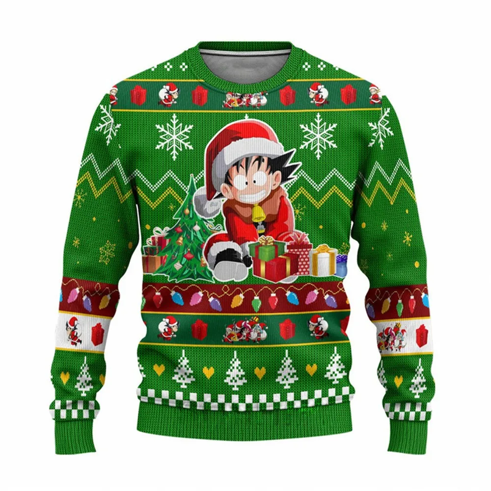 Dragon Ball Christmas Son Goku Kid Z Ugly Sweater