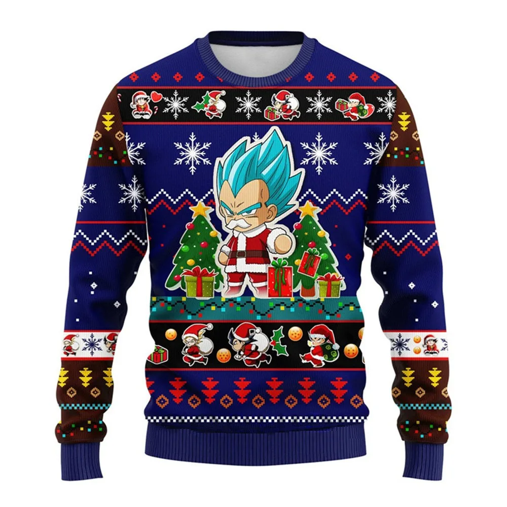 Dragon Ball Christmas Vegeta Z Ugly Sweater