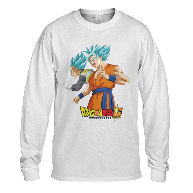 Dragon Ball Son Goku Vegeta Long Sleeve T-Shirt