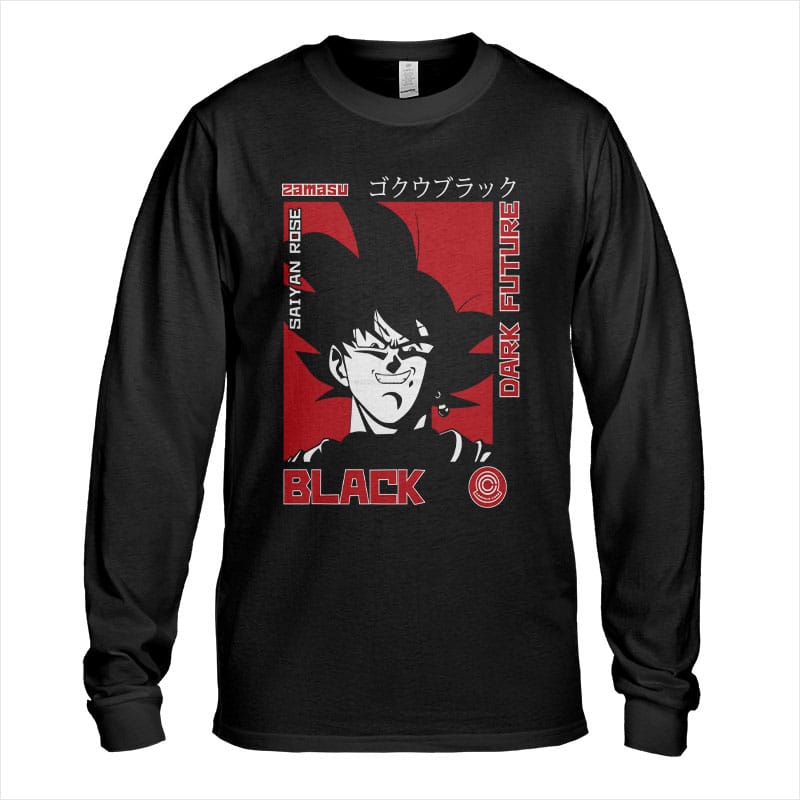 Dragon Ball Black Goku Long Sleeve T-Shirt