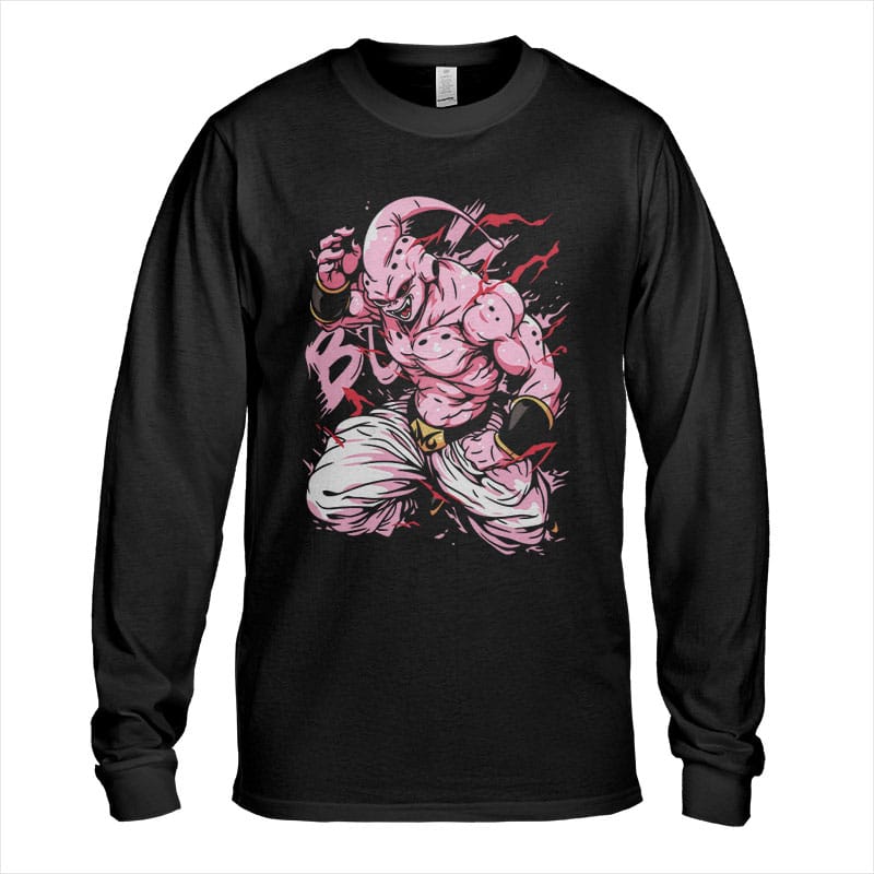 Dragon Ball Majin Buu Long Sleeve T-Shirt