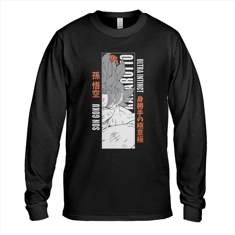 Classic Dragon Ball Son Goku Long Sleeve T-Shirt