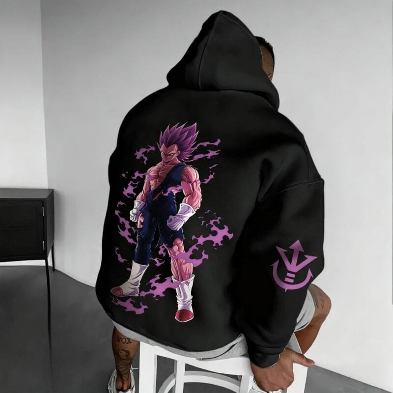 Dragon Ball Anime Vegeta Hoodie