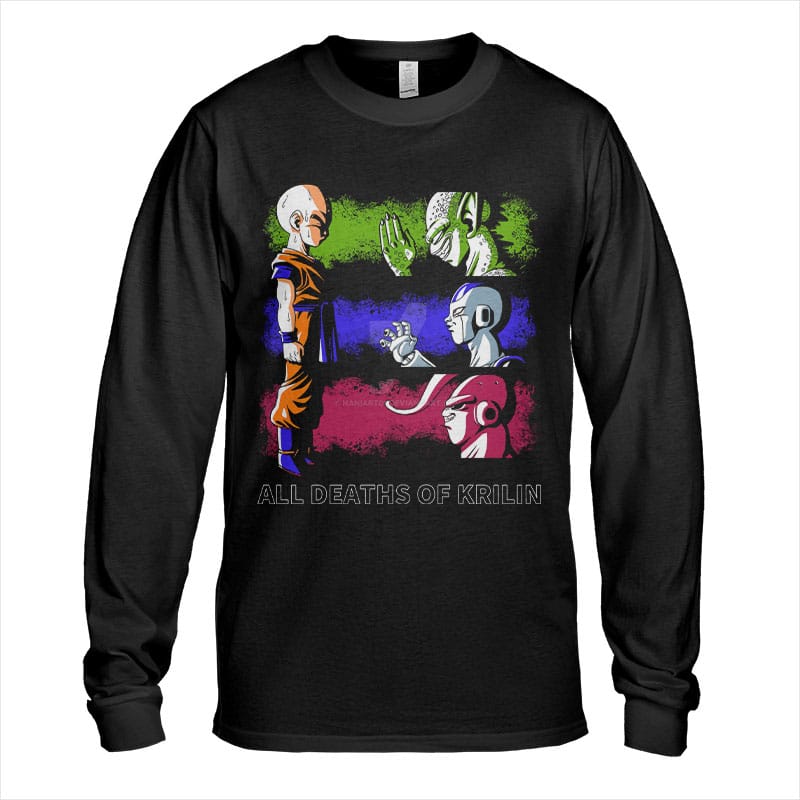 Dragon Ball Krillin Long Sleeve T-Shirt