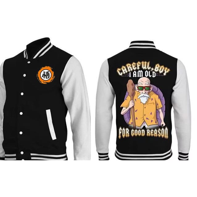 Dragon Ball Muten Roshi Baseball Jacket