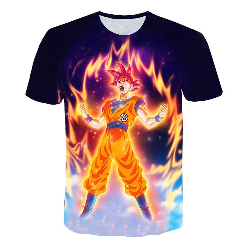 Dragon Ball Son Goku God T Shirt