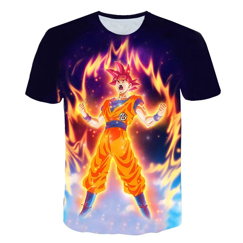 Dragon Ball Son Goku God T Shirt