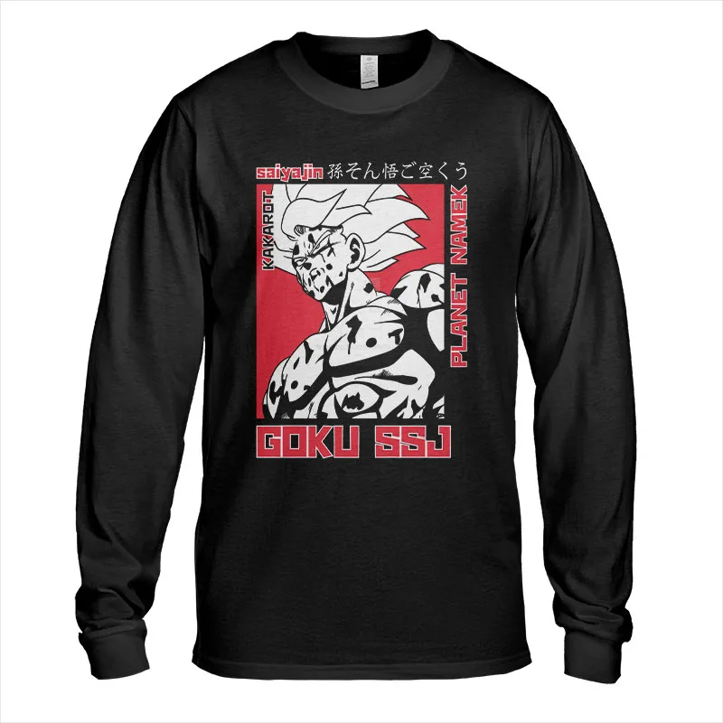Dragon Ball Son Goku SSJ Long Sleeve T-Shirt