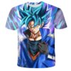 Dragon Ball Son Goku Supper Blue T Shirt