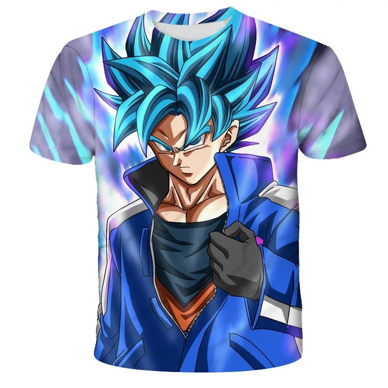 Dragon Ball Son Goku Supper Blue T Shirt