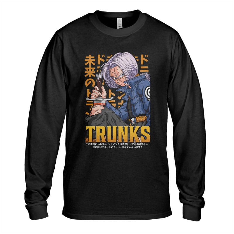 Dragon Ball Trunks Long Sleeve T-Shirt