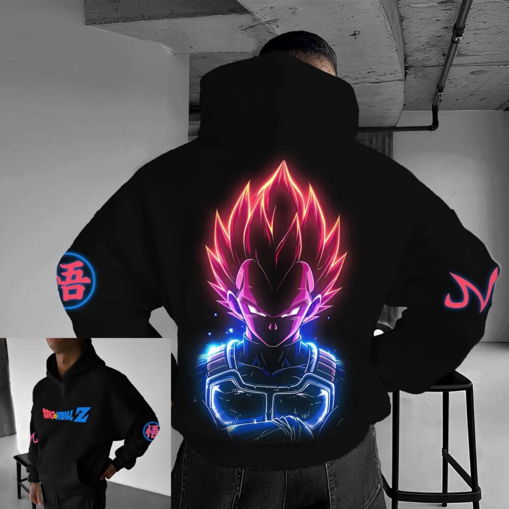 Dragon Ball Vegeta Anime Hoodie