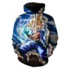 Dragon Ball Vegito Saiya Hoodie 3D
