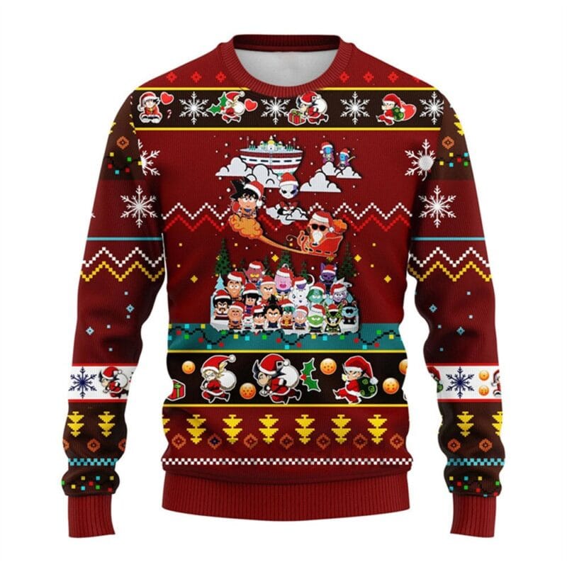 Dragon Ball Z Christmas Sweater