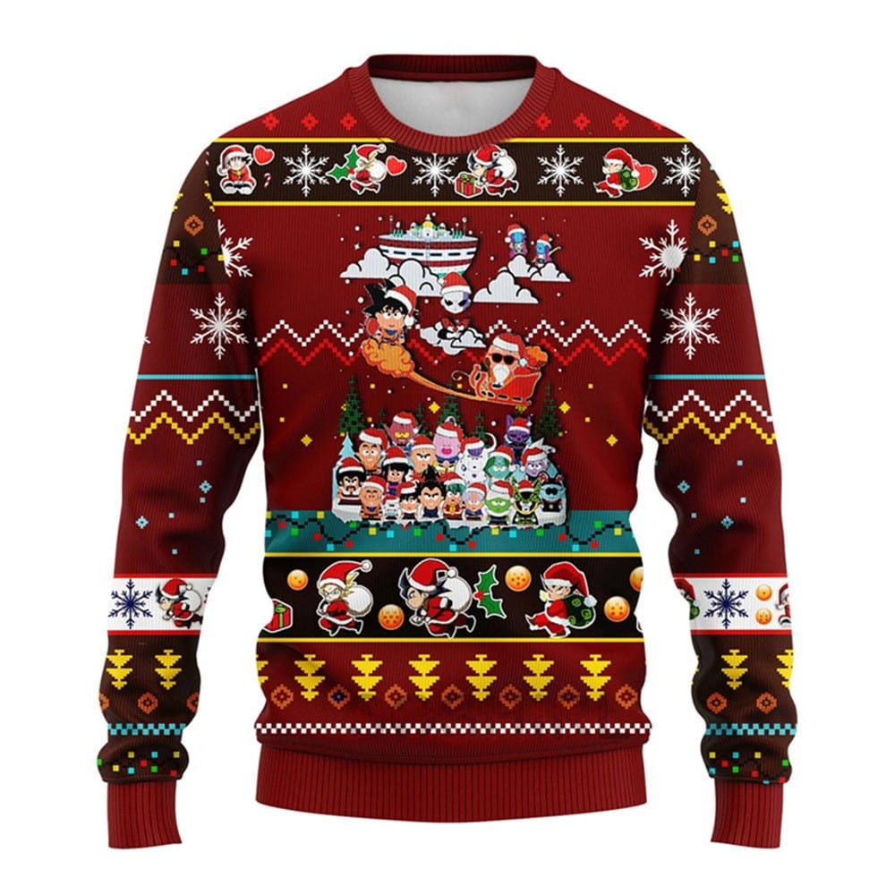 Dragon Ball Z Christmas Sweater