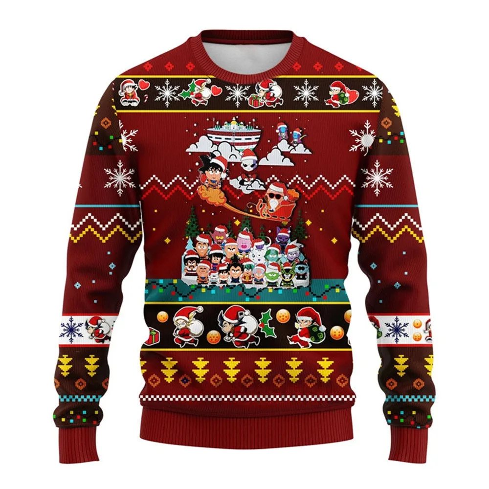 Dragon Ball Z Christmas Sweater