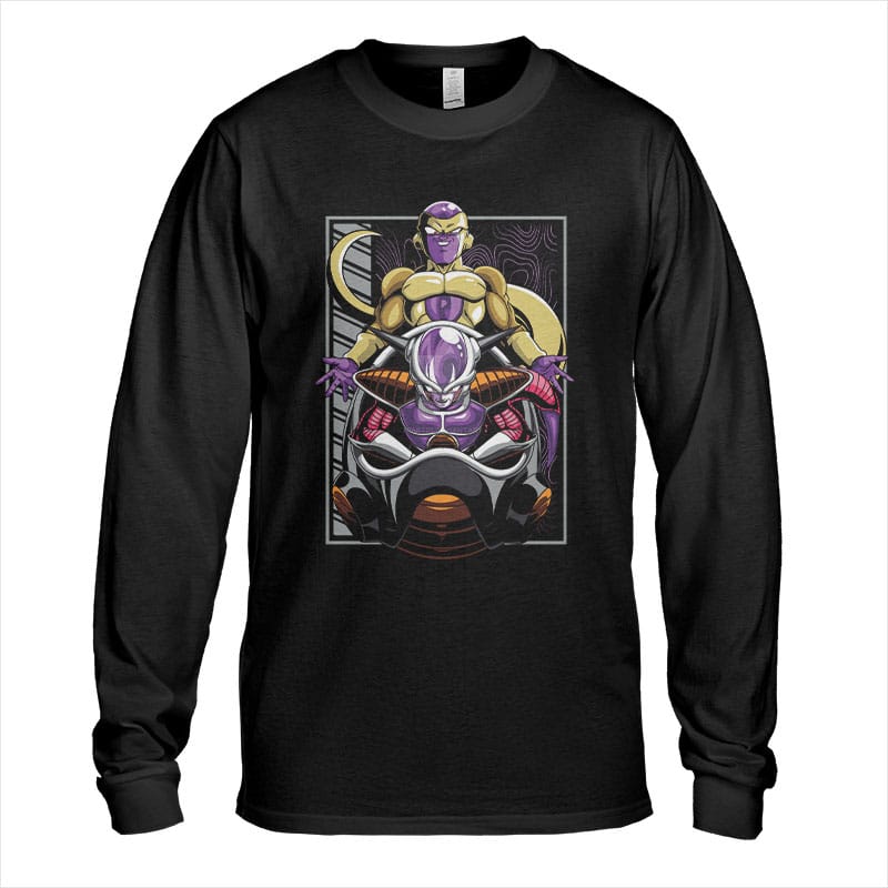 Fearless Dragon Ball Frieza Long Sleeve T-Shirt
