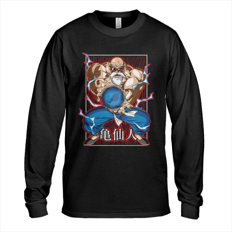 Master Roshi Long Sleeve T-Shirt