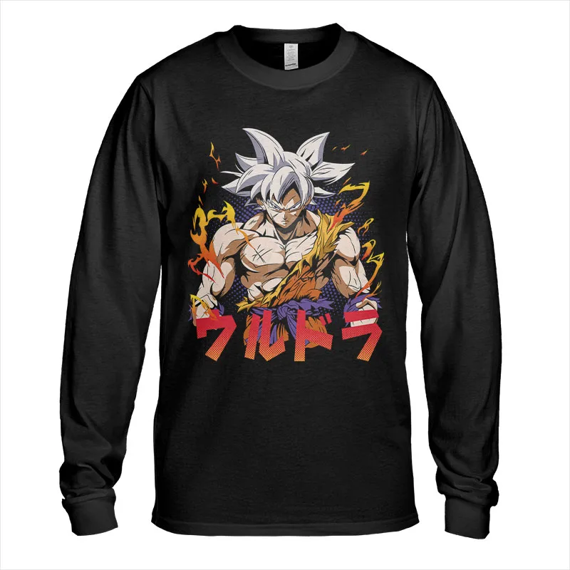 Powerful Dragon Ball Son Goku Long Sleeve T-Shirt