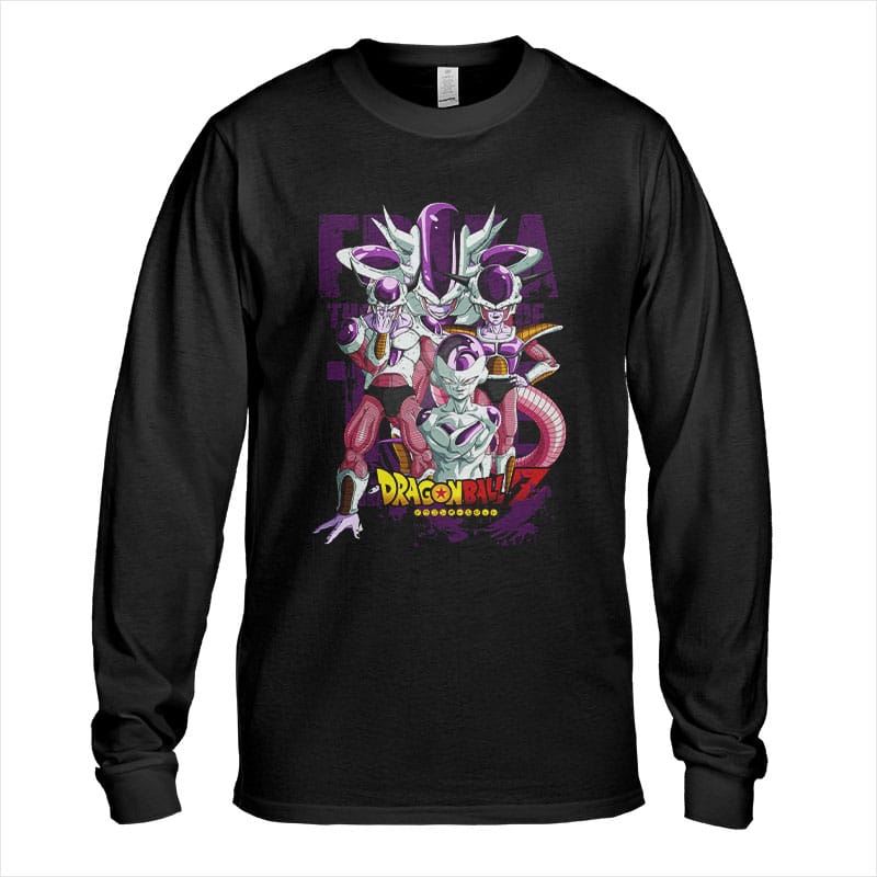 Striking Dragon Ball Frieza Long Sleeve T-Shirt