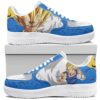 Vegeta SSJ Blue Custom Air Force Shoes