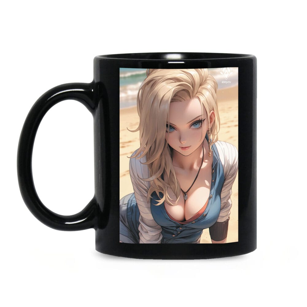 Dragon Ball Android 18 Mug