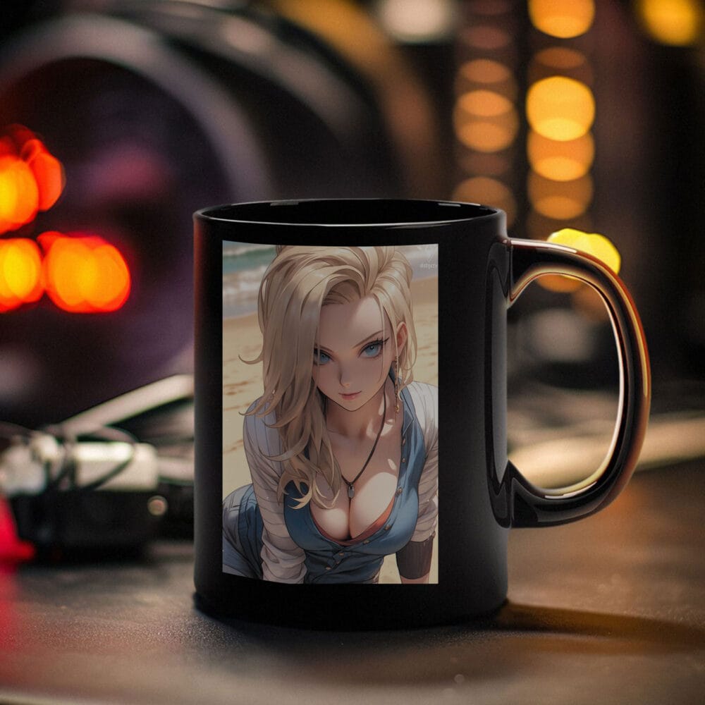 Dragon Ball Android 18 Mug