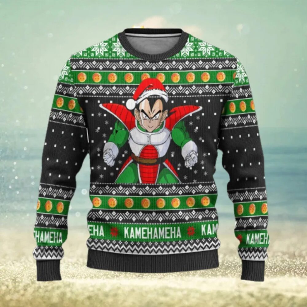Vegeta Ugly Christmas Sweater