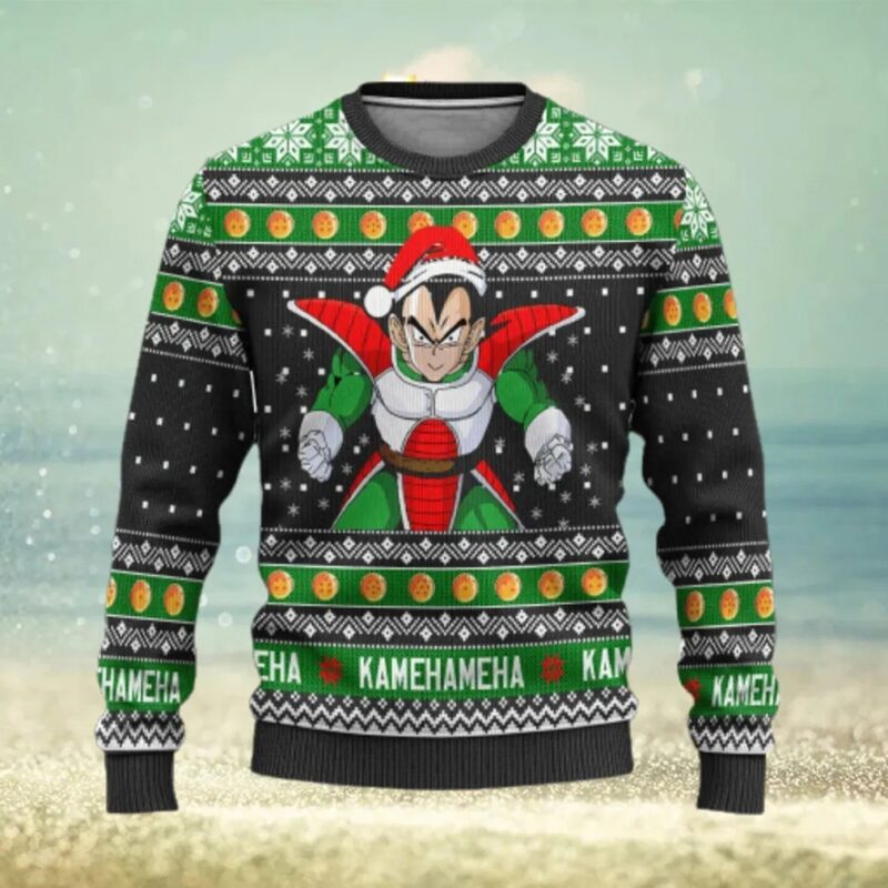 Vegeta Ugly Christmas Sweater
