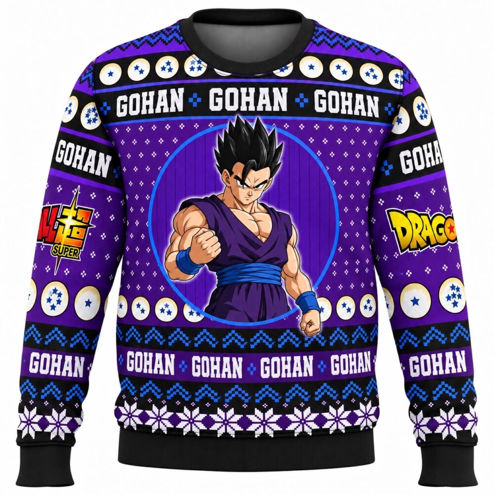Gohan Ugly Christmas Sweater