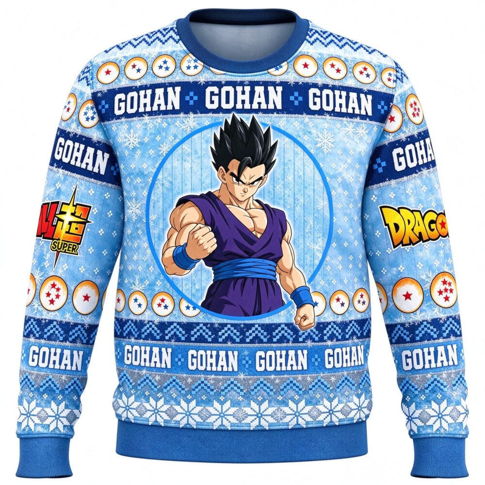 Gohan Ugly Christmas Sweater